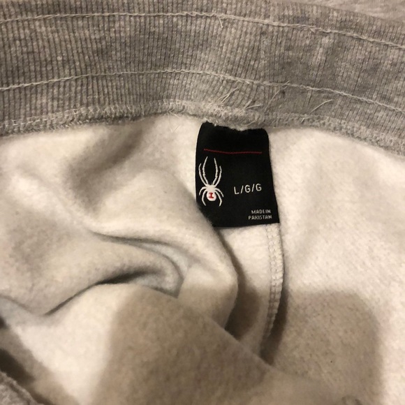 SPYDER fleece Joggers Size Large fits like XL - Picture 6 of 6